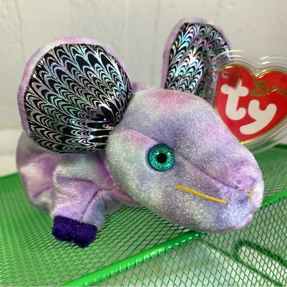 Vintage ❤️TY Beanie Baby “Rat” the Chinese Zodiac Rat 6” 2000 Retired - Picture 1 of 13
